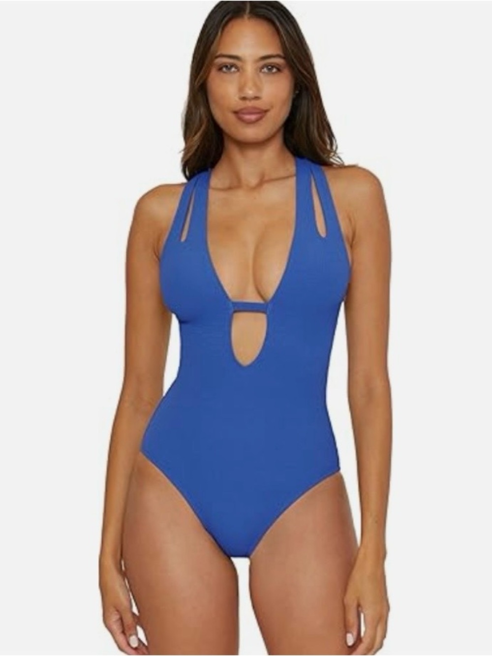 BECCA Women’s Pucker Up Tear Drop One Piece Swimsuit